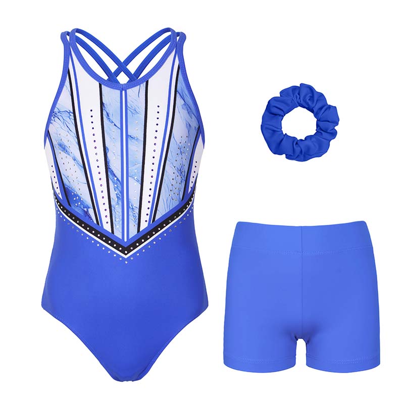 Lavender Diamond Crisscross Leotard