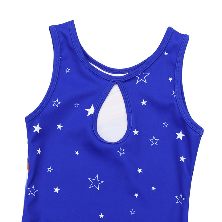 Celebration Star Gymnastics Leotard & Shorts Set