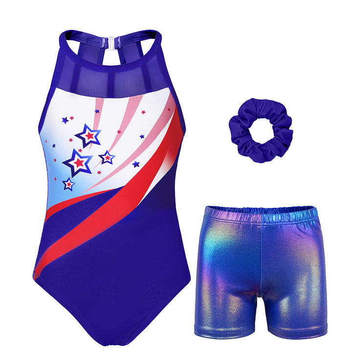 Mesh Tank Stars Leotard