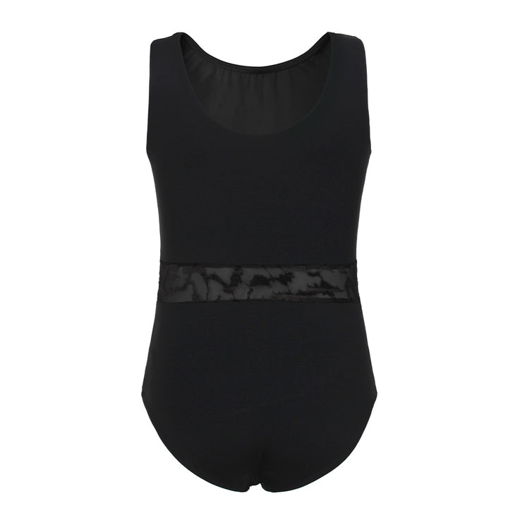 JS Twinkling Sequins Black Leotard Set for Girls, Adult, Child With Shorts