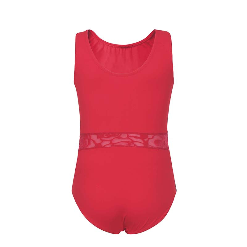 JS Red Sequins Leotard Set for Girls, Adult, Child With Shorts