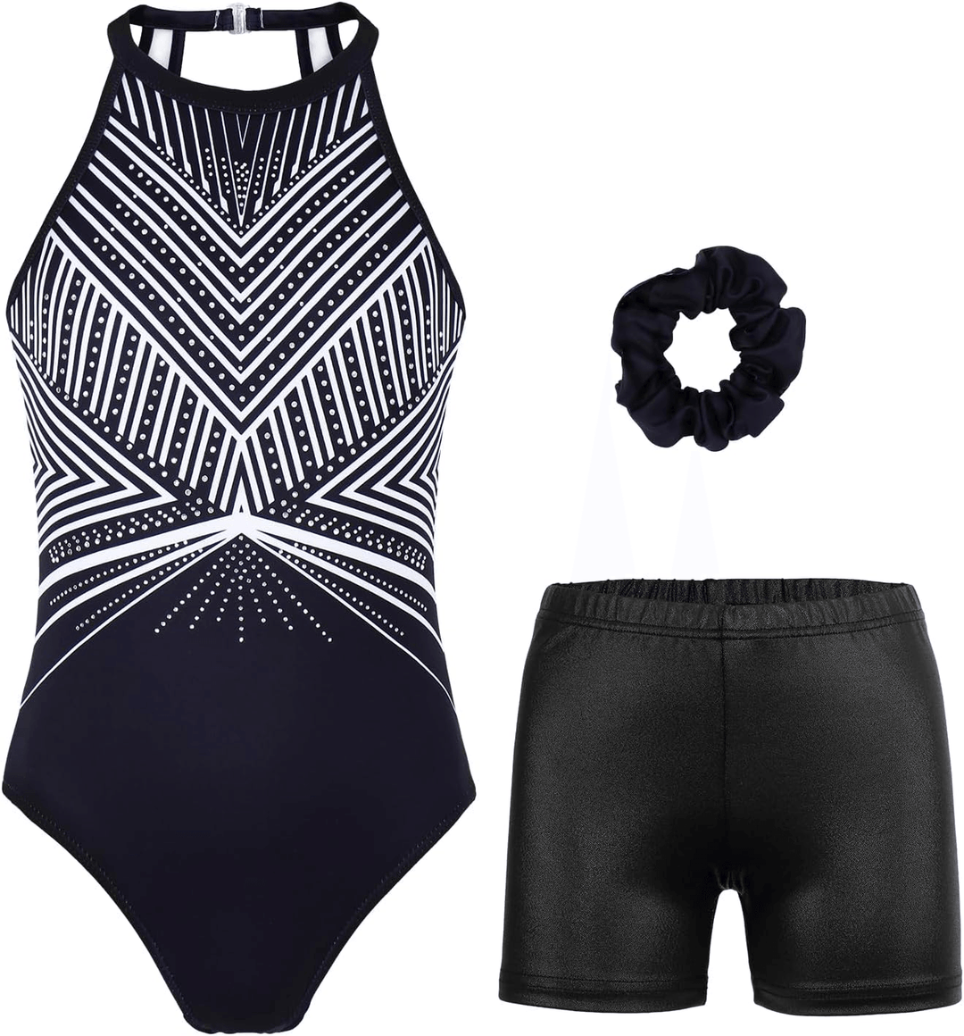 Girls’ Stylish Gymnastics Outfit