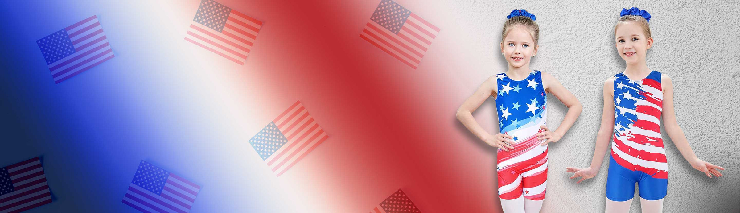 Team Usa Gymnastic Leotards for Girls