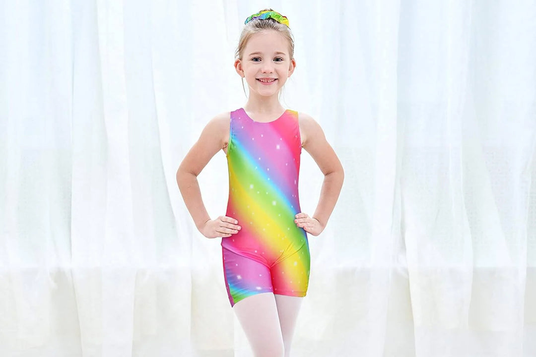 Colorful Surprises Finding the Ideal Rainbow Gymnastics Leotard as a Gift