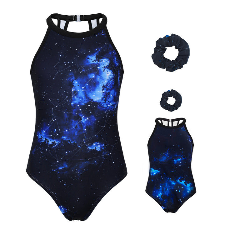 Mystery Cosmic Gymnastics Leotards for Girls Matching 18 inch doll’s Training Bodysuits