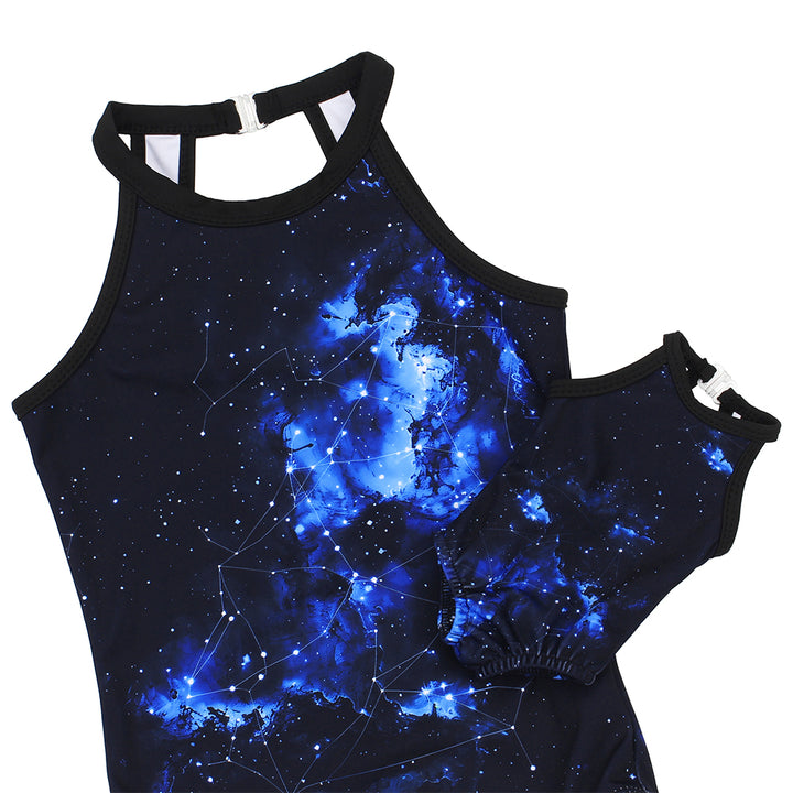Mystery Cosmic Gymnastics Leotards for Girls Matching 18 inch doll’s Training Bodysuits