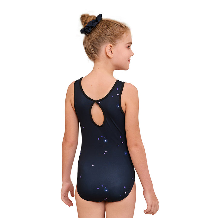 Printing Glitter Gymnastics Leotards for Girls Matching 18 inch doll’s Training Bodysuits