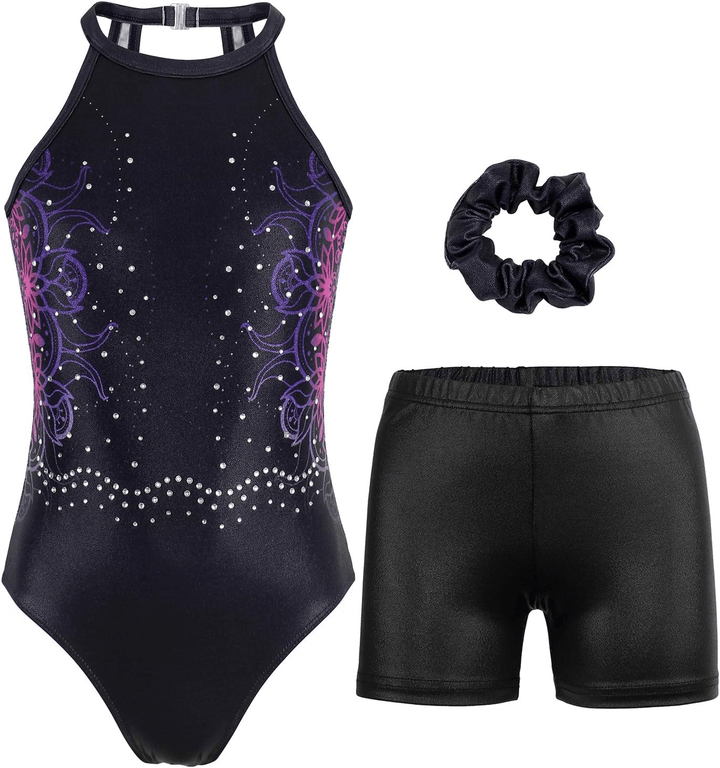 Floral Lace Gymnastics Suit