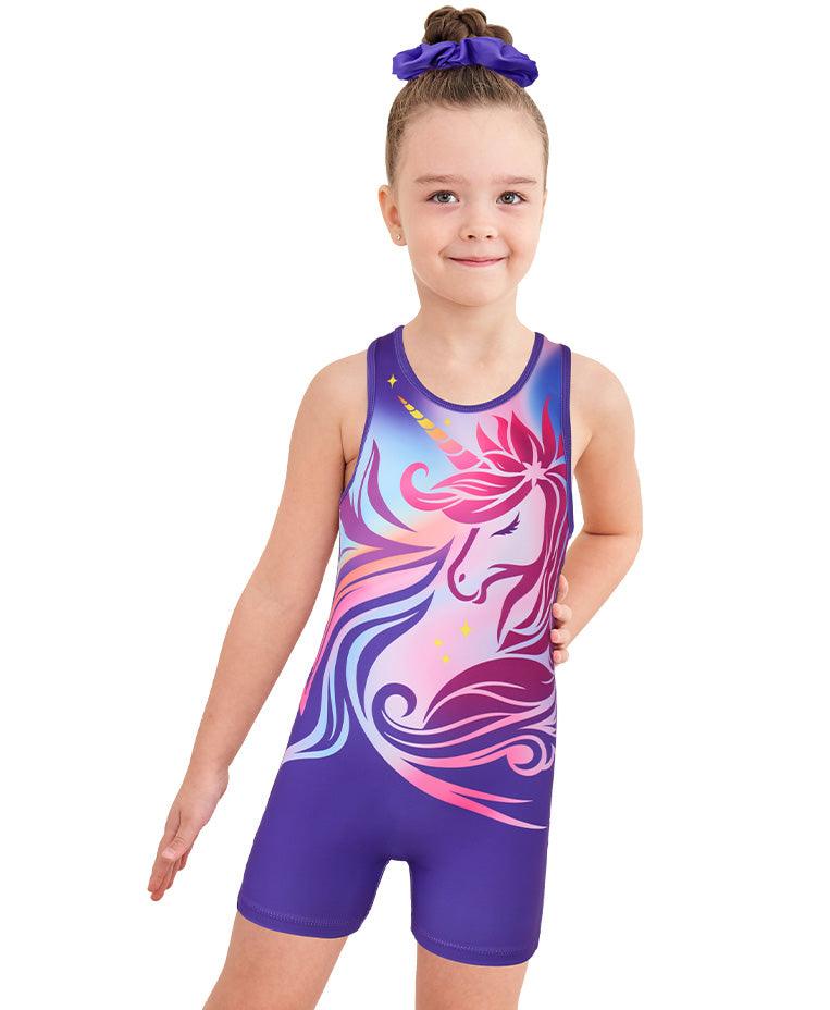Unicorn Biketard for Gymnasts