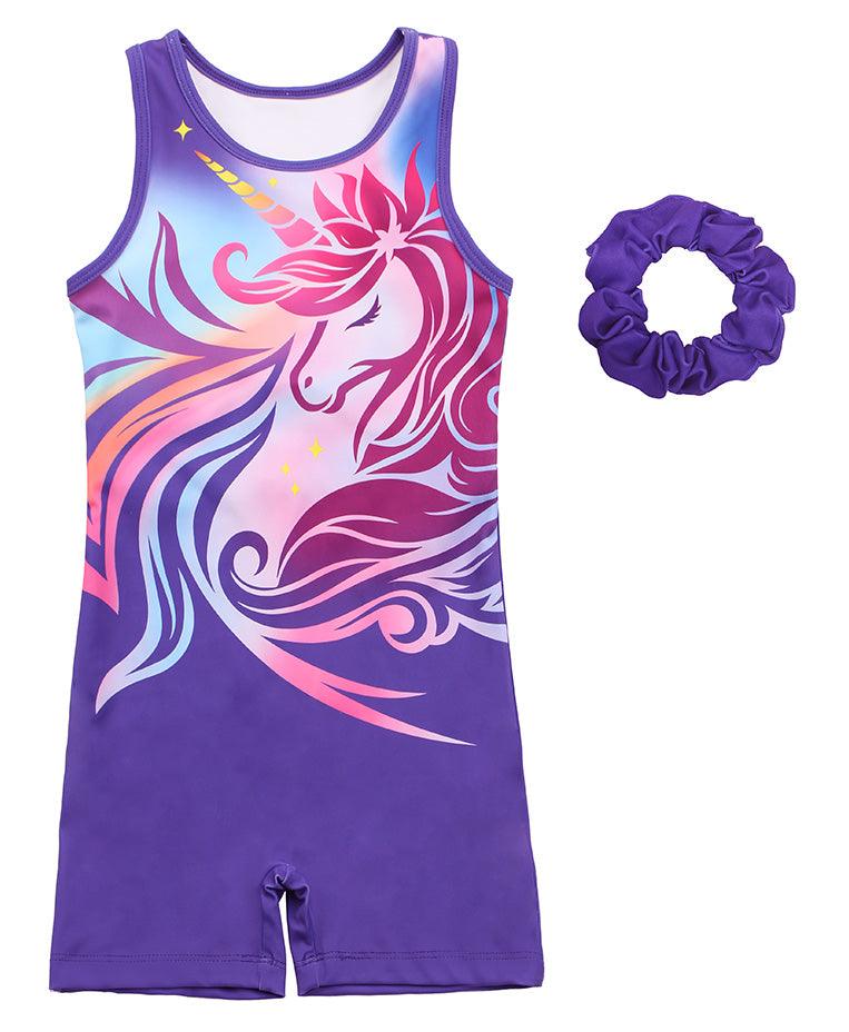 Purple Gymnastics Unitard