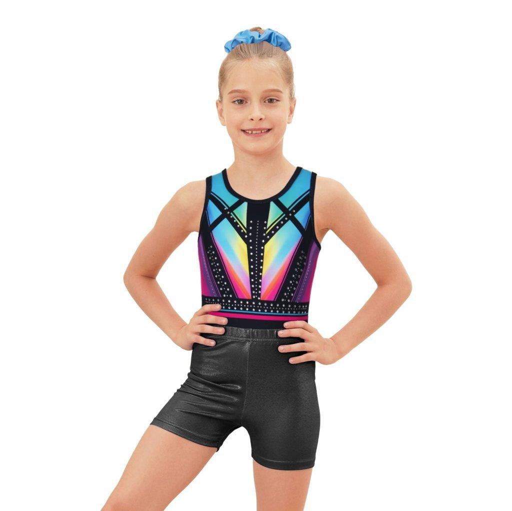 Rainbow Gymnastics Leotard