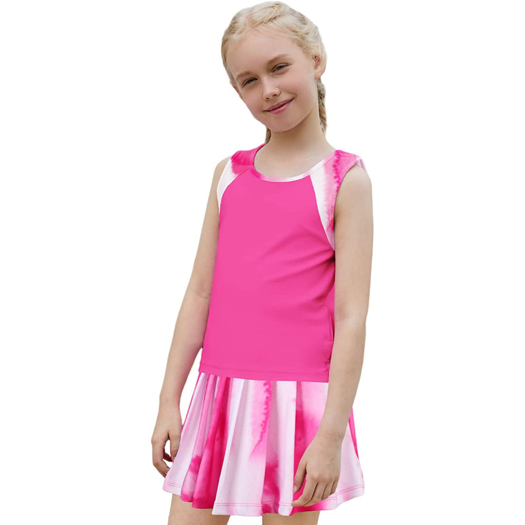 Hot Pink Tie Dye Tennis Golf Athletic Outfit