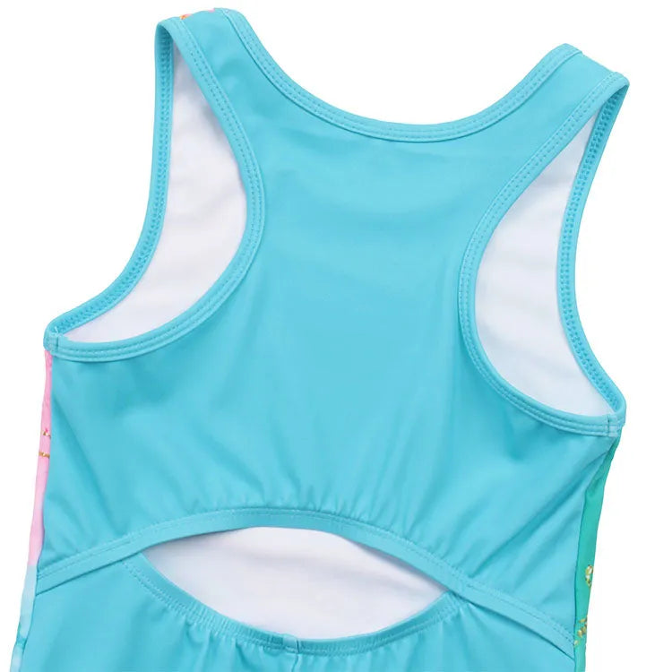 Pastel Green Gymnastics Unitard