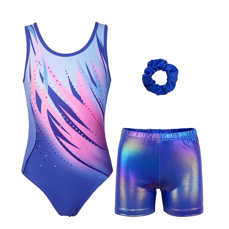 Blue Pink Marble Gym Set