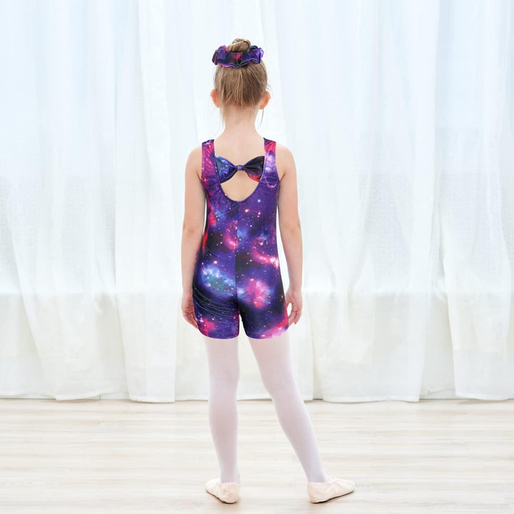 Purple Shiny Star Unitard