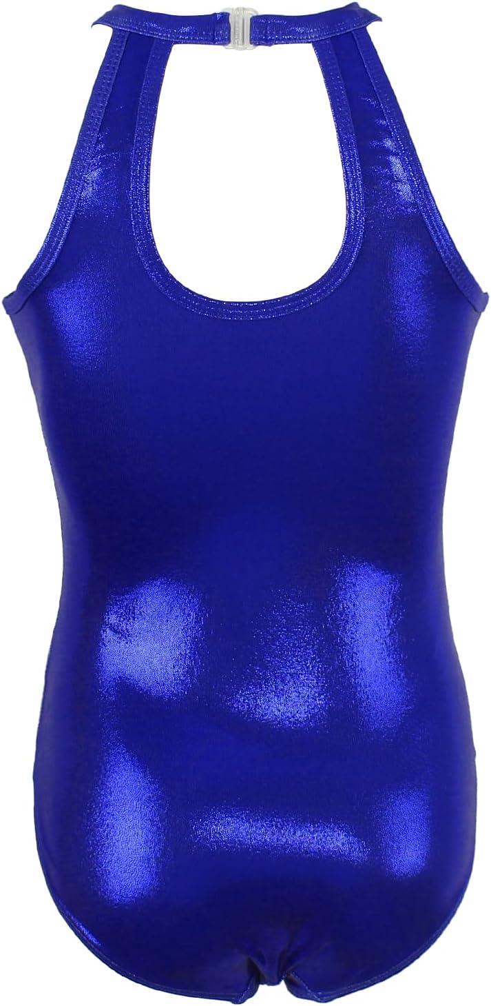 Dark Blue Gymnastics Leotards Outfit Set