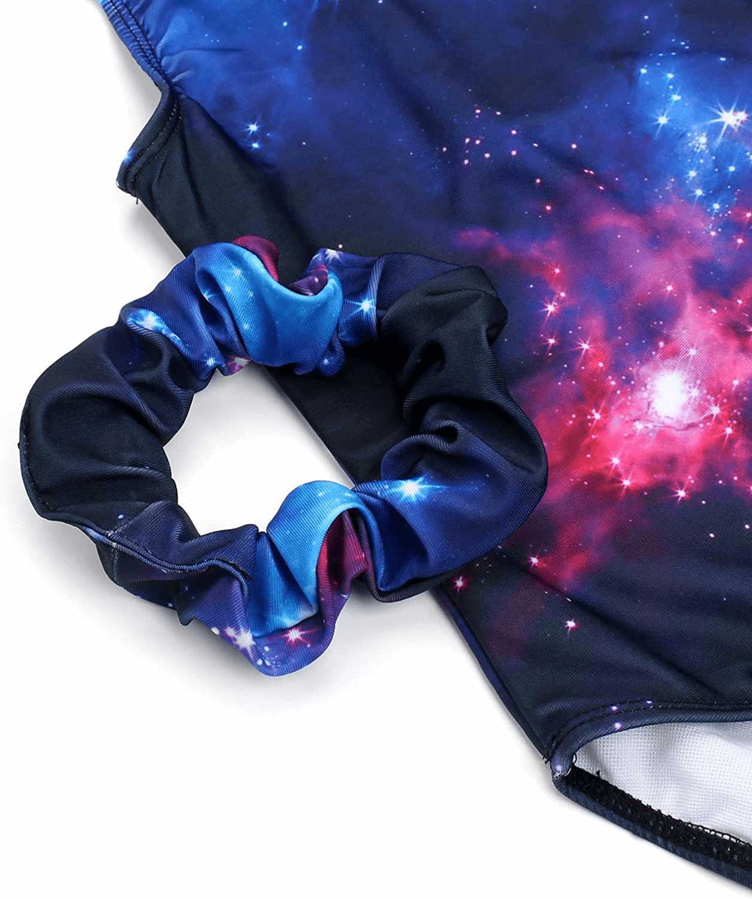 Shiny Star Galaxy Gymnastics Leotards With Shorts | JOYSTREAM