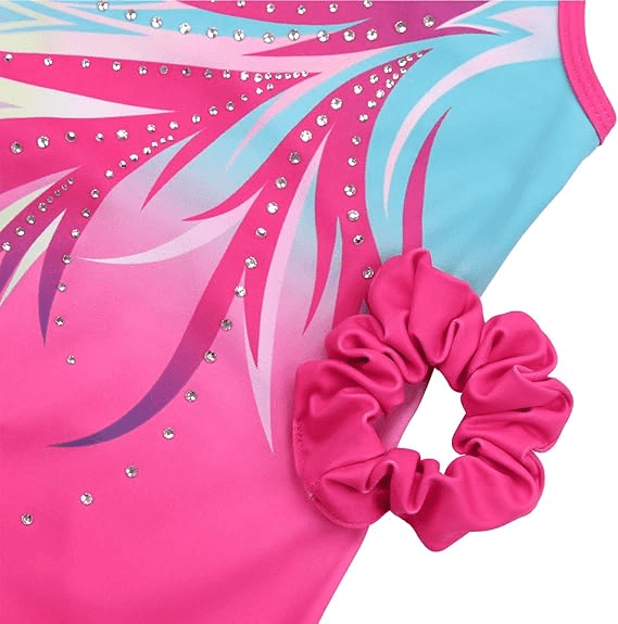 Diamond Pattern Dance Leotard