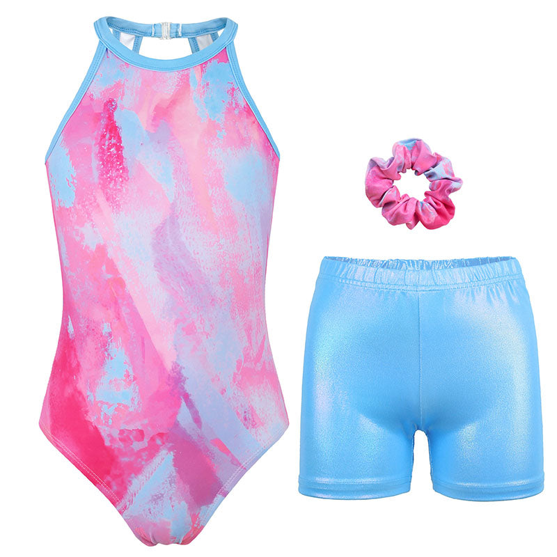 Pastel Marble Gym Leotard