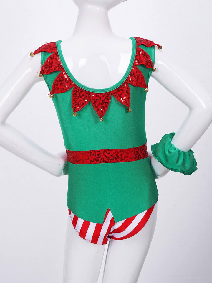 Fantasy Snowflakes Gymnastics Unitard Biketard