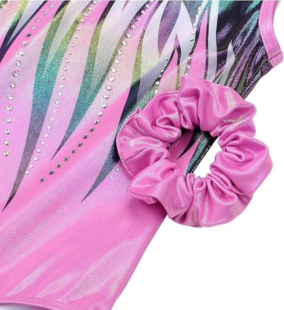 Matching Scrunchie with Fierce Pink Leotard