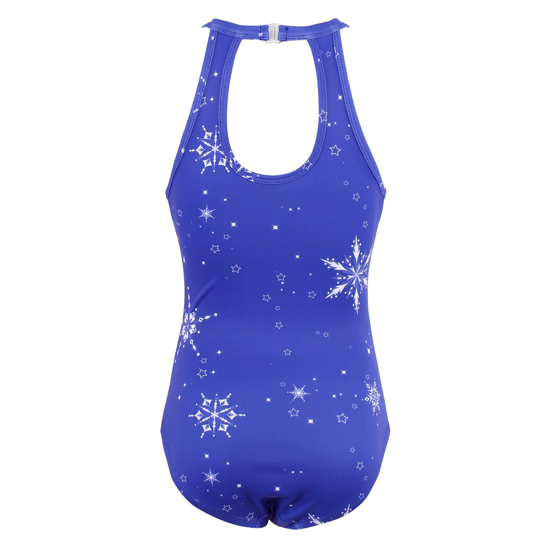 Snowflakes Gymnastics Leotards Outfit Set