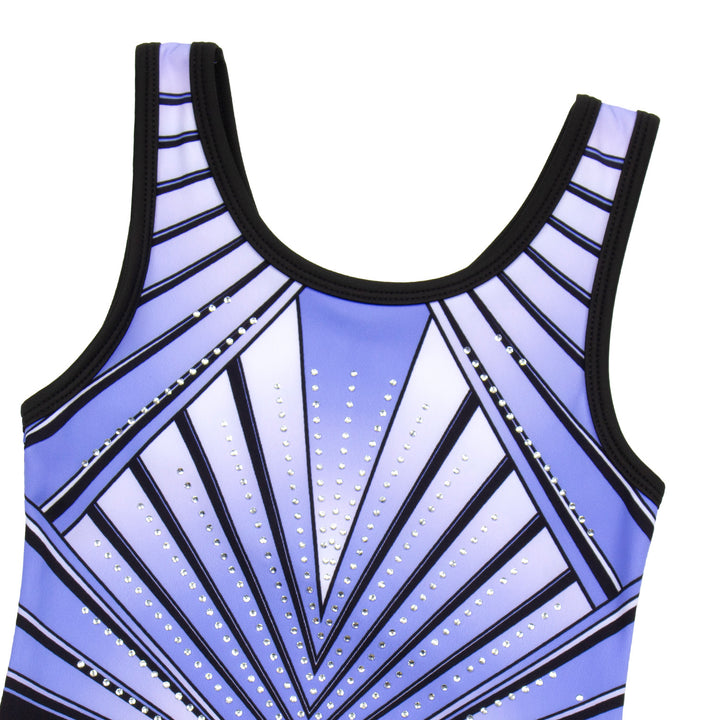 Girls Rhinestone Gymnastics Outfit