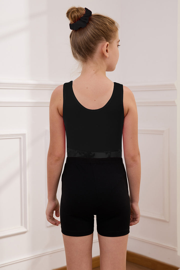 JOYSTREAM Girls Sparkle Gymnastics Set – Secure Fit 3-Piece Training Outfit