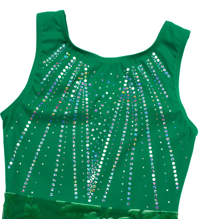JOYSTREAM Girls Sparkle Gymnastics Set – Secure Fit 3-Piece Training Outfit