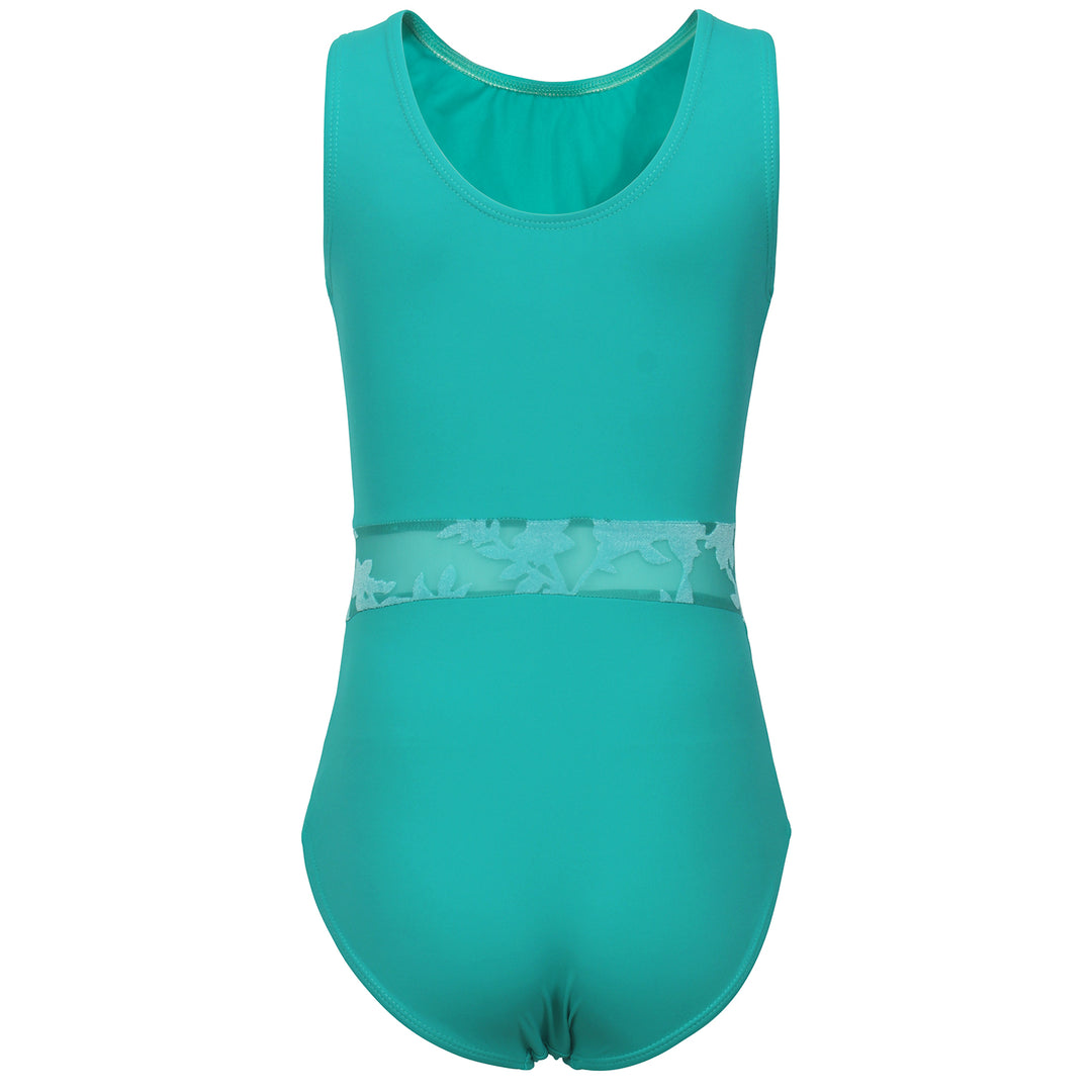 Mint Green Sequins Leotard Set for Girls, Adult, Child With Shorts