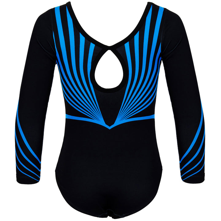 JOYSTREAM Girls Sparkle Gymnastics Leotard with Stretch Long Sleeves