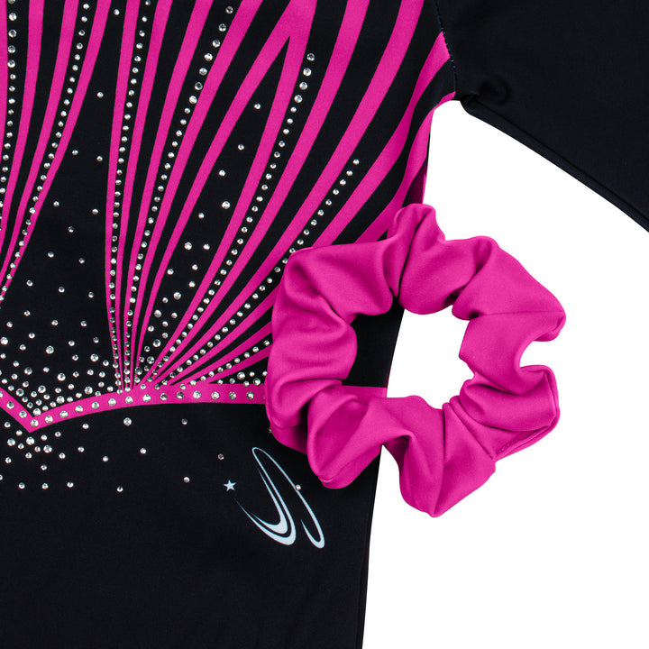 JOYSTREAM Girls Sparkle Gymnastics Leotard with Stretch Long Sleeves