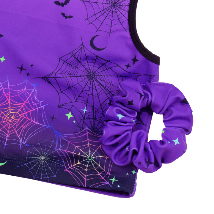 Gymnastics Leotards for Girls with shorts Tumbling Dance Cross Back Halloween Leotard