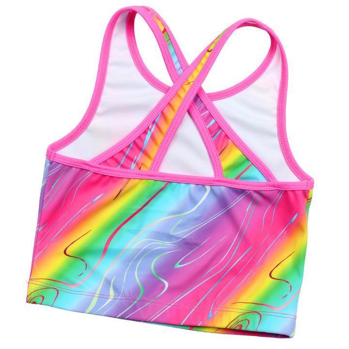 Gymnastics Leotards for Girls with shorts Tumbling Dance Cross Back Unitards Activewear