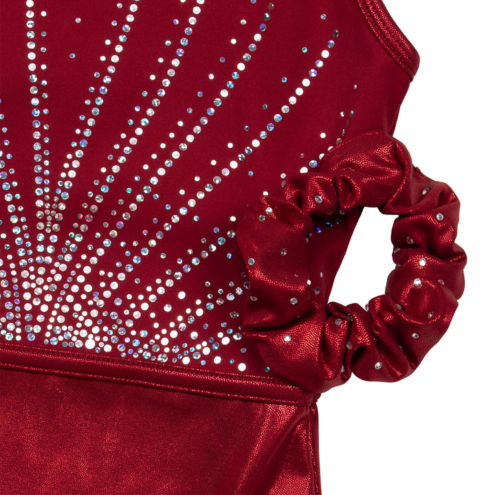 JOYSTREAM Elite Sparkle Gymnastics Leotard Set for Girls
