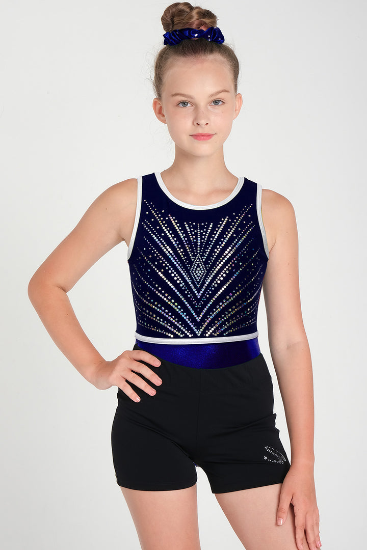 JOYSTREAM Elite Sparkle Gymnastics Leotard Set for Girls