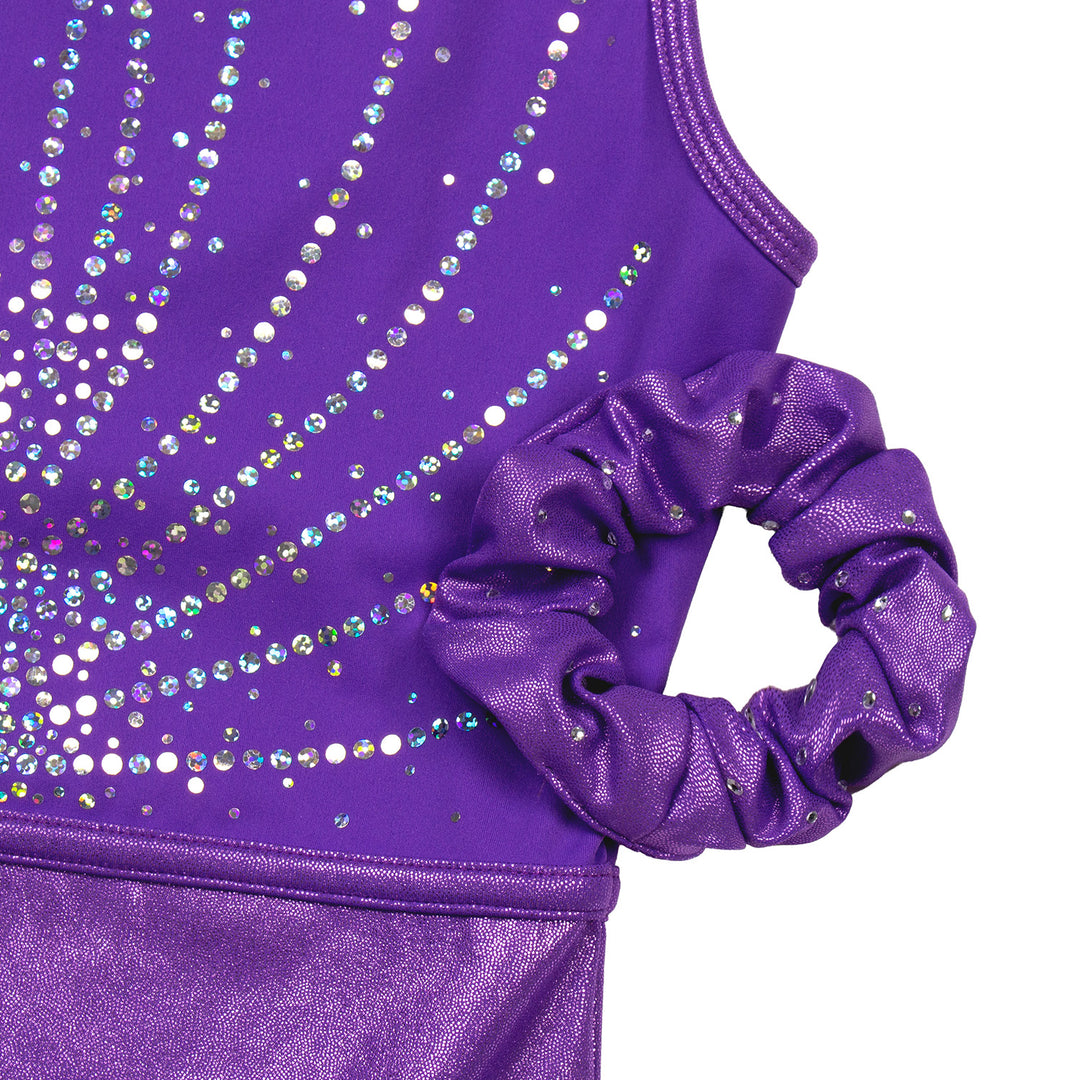 JOYSTREAM Elite Sparkle Gymnastics Leotard Set for Girls
