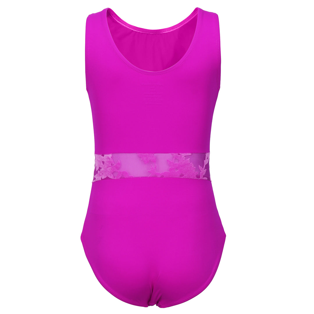 Fushcia Sequins Gymnastics Leotard for Girls, Adult, Child With Shorts