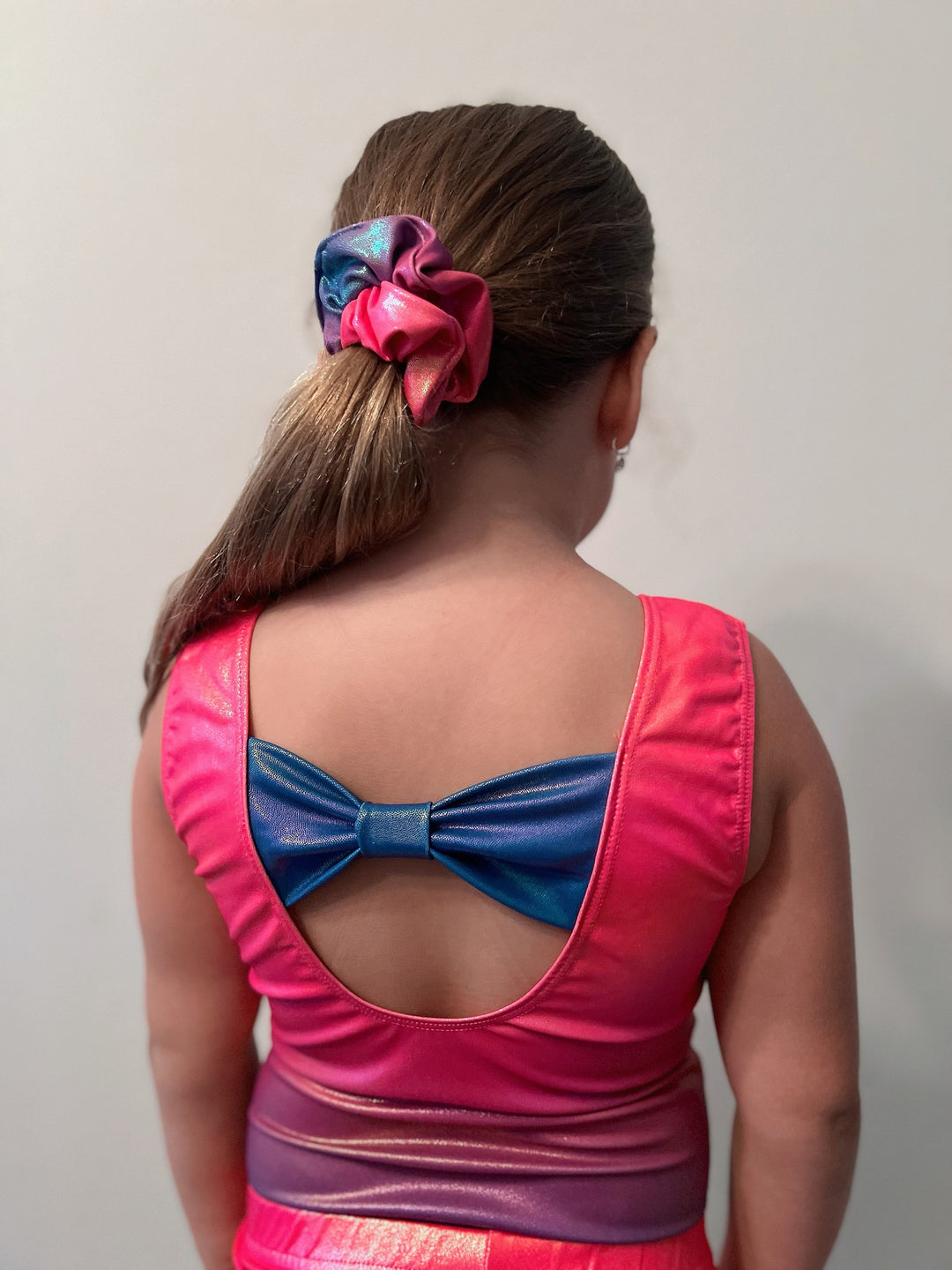Sparkle Ombre Flying Wings Gymnastics Leotards Outfit Set
