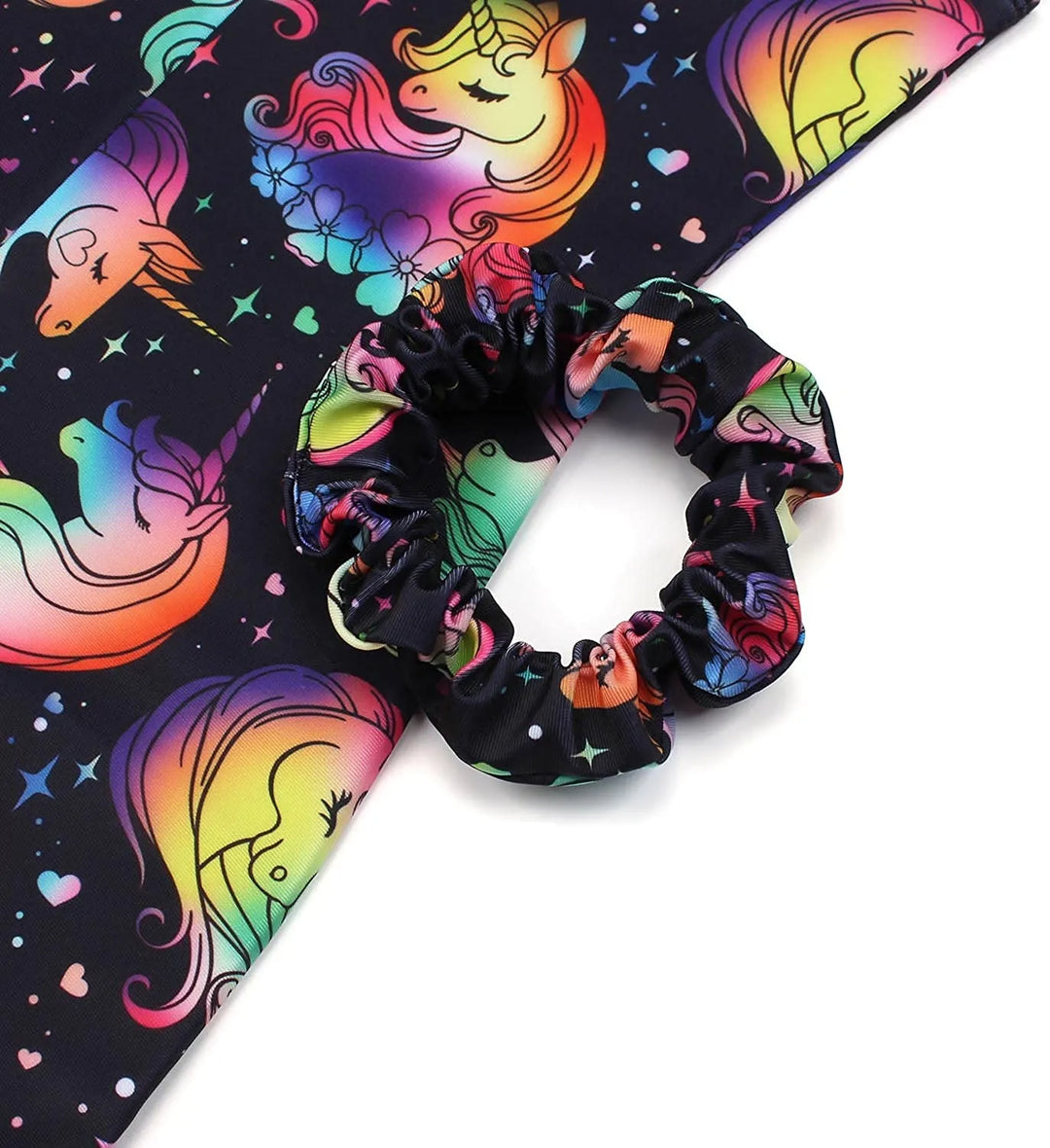 Rainbow Unicorn Gymnastics Unitard Biketard