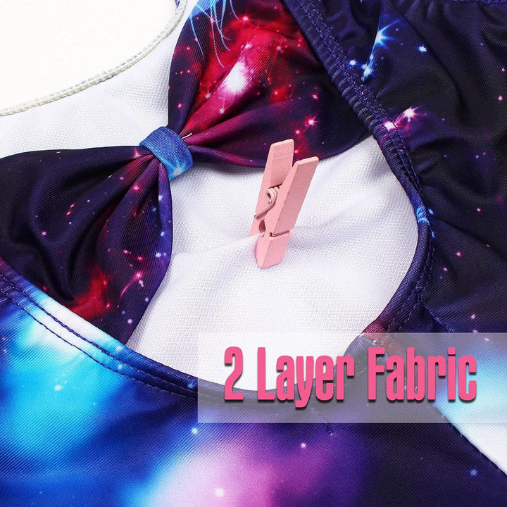 Space Cat Gymnastics Unitard Biketard