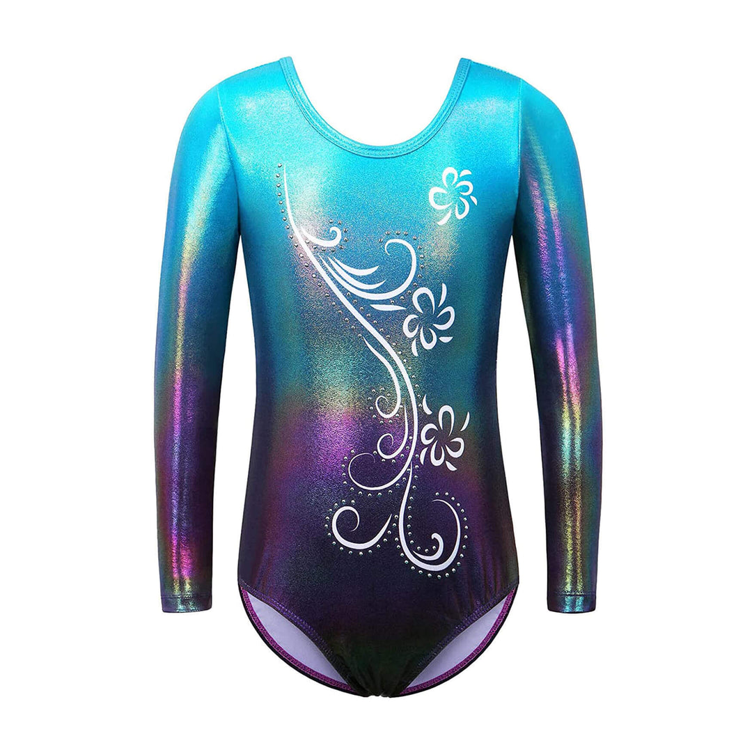 Straberry Flurry Ombre Gymnastics Leotards for Girls and Youth 