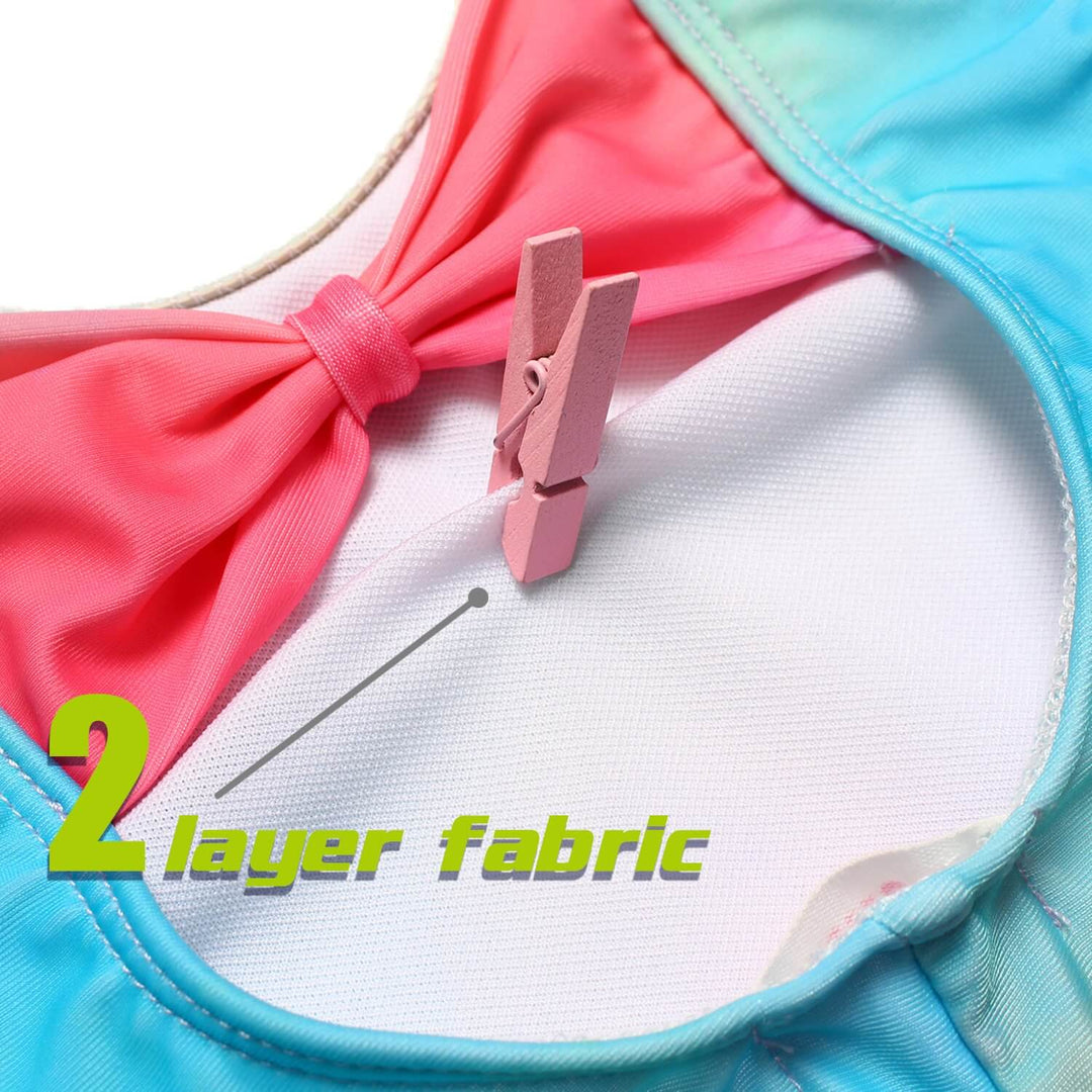 Tie Dye Gymnastics Tumbling Products Unitard Leotard Biketard for Girl - Details
